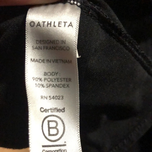 Athleta Zip Up Hoodie With Thumb Holes in Black Size Small - Picture 8 of 8